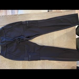 Black athleta hybrid hiking pants. Size 12 , worn a few times